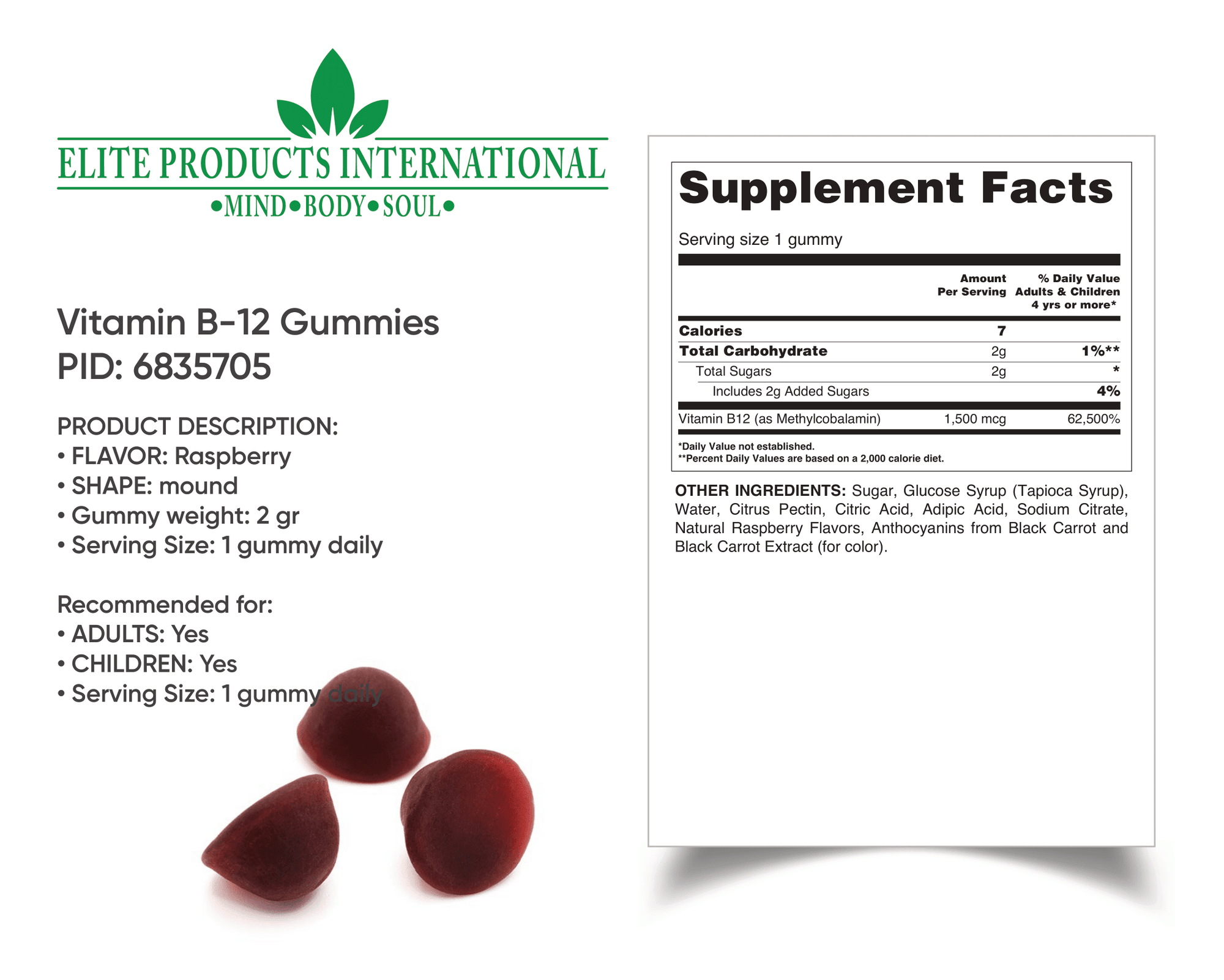 Vitamin B-12 Gummies can elevate your mood, boost your energy levels