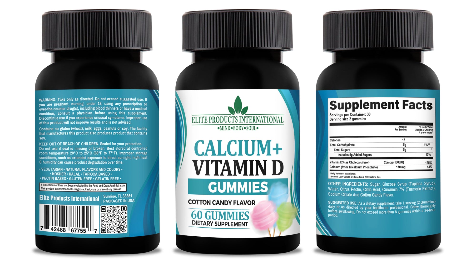 calcium plus vitamin D gummies is a delicious way to maintain strong bones and teeth