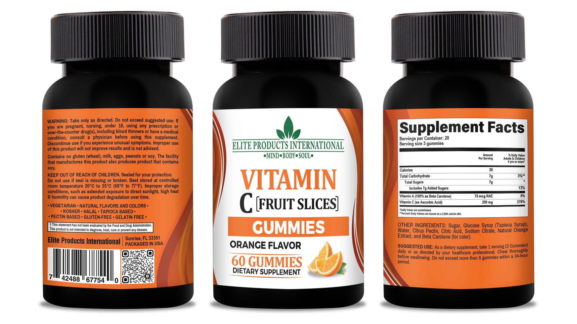 Vitamin C Gummies crafted to provide the perfect boost during flu and cold season