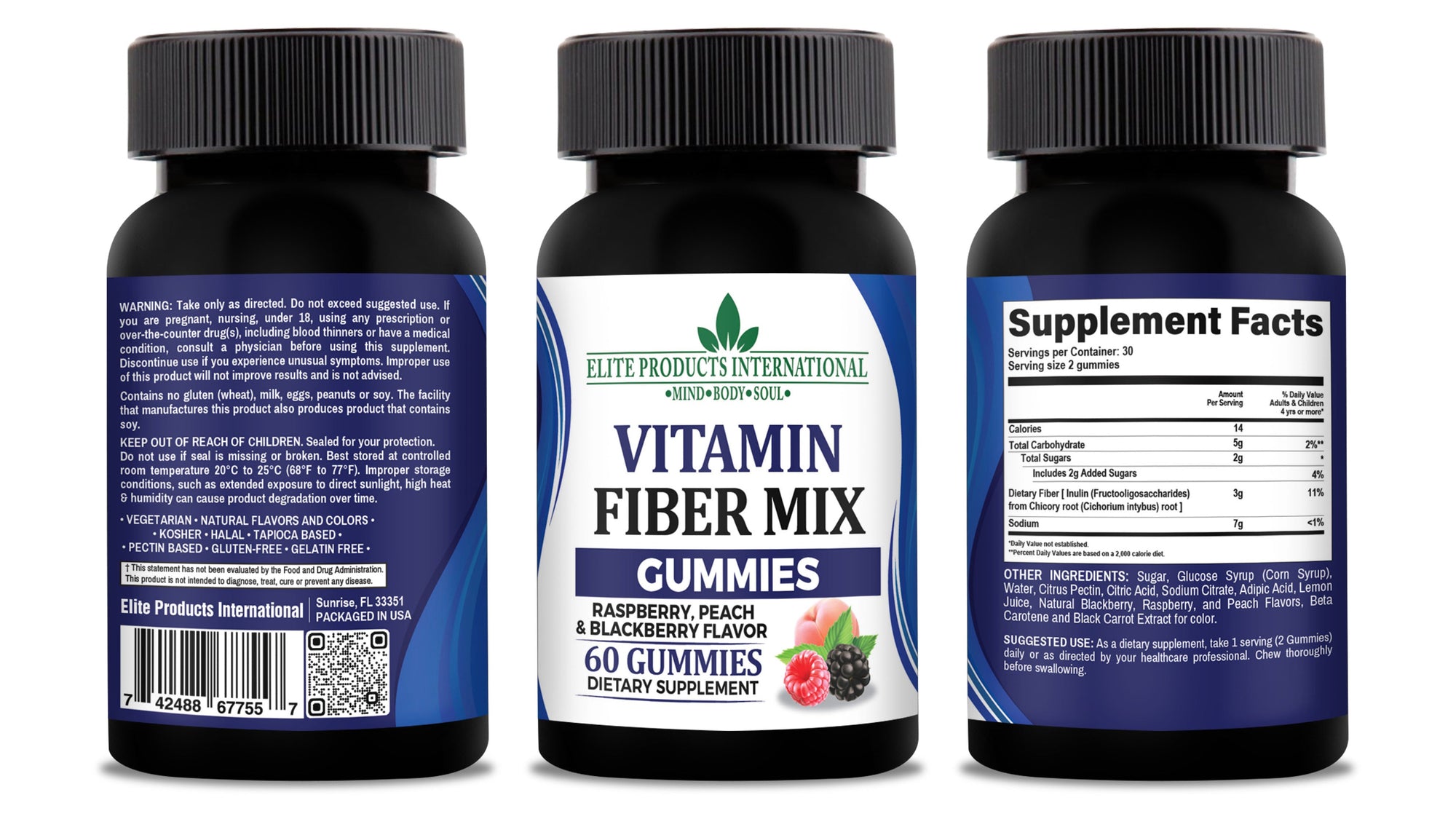 Fiber Vitamin Gummies is a key to a healthy digestive system.