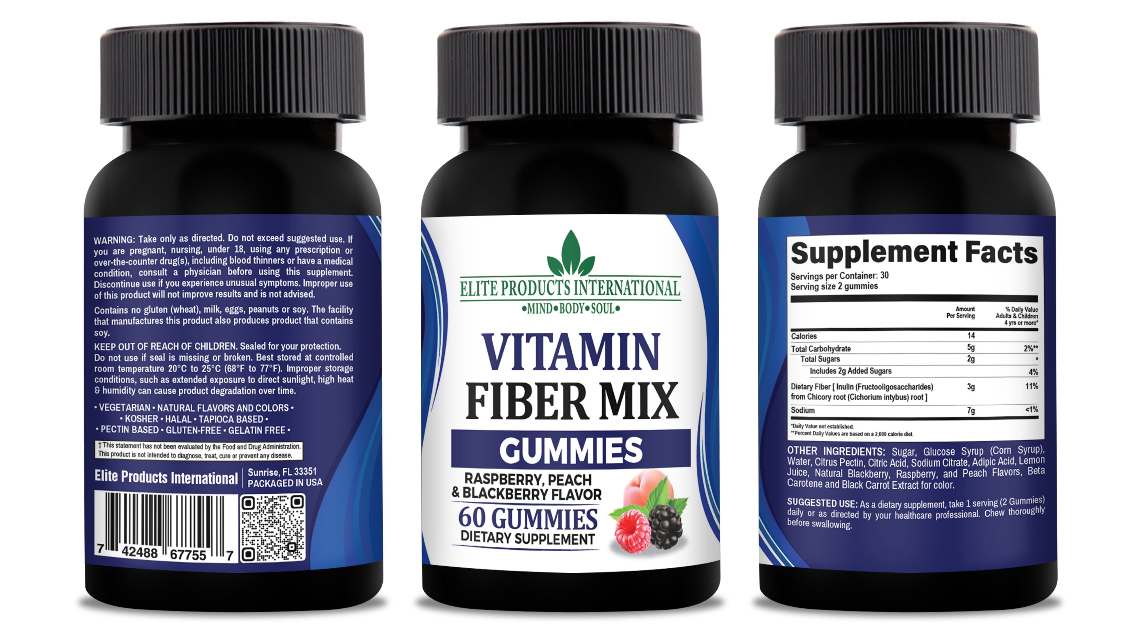 Fiber Vitamin Gummies is a key to a healthy digestive system.