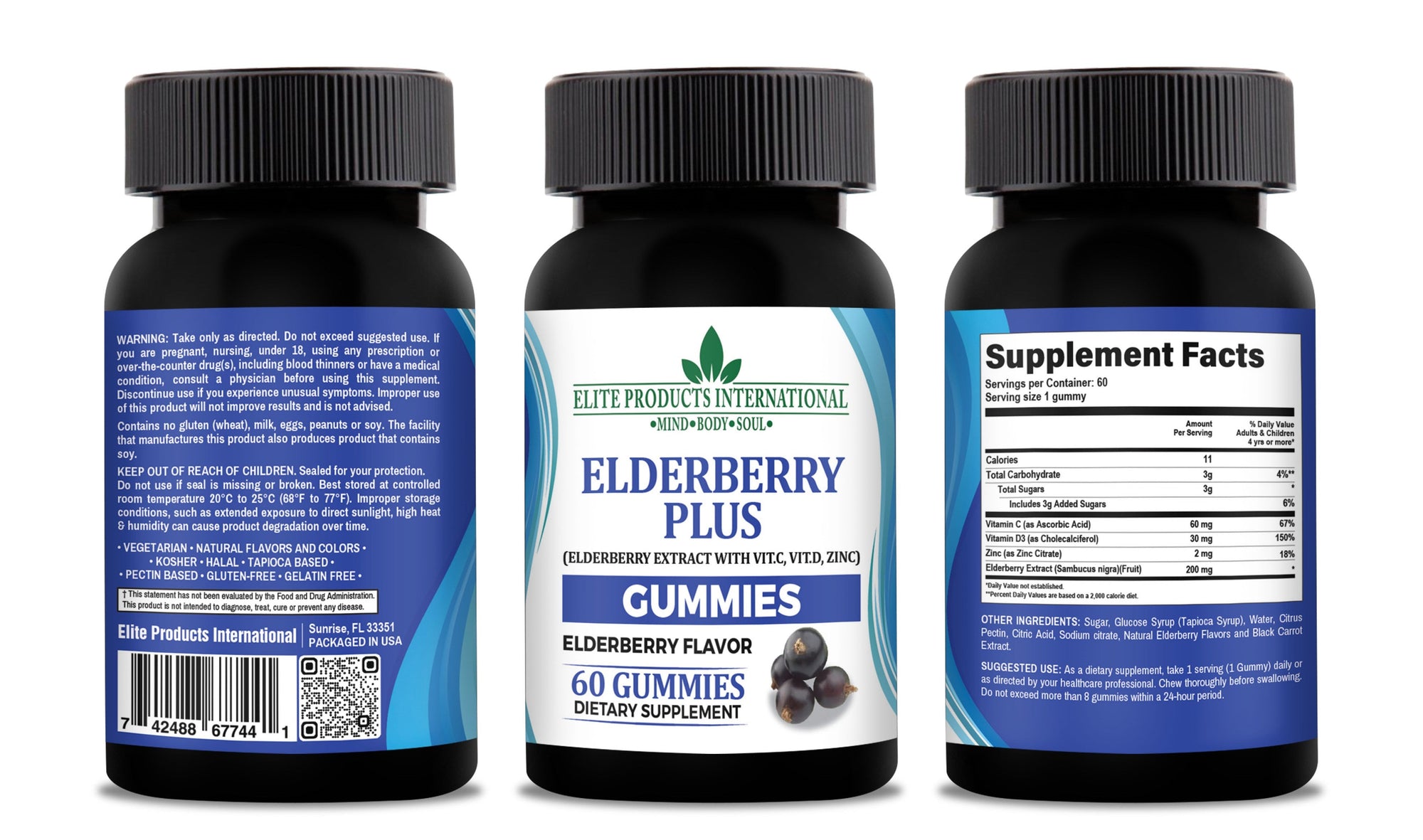 elderberry plus gummies boost your immune system and help your body to fight different infections